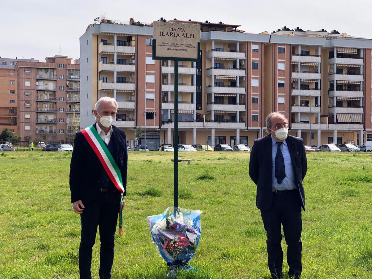 Latina oggi ha ricordato la giornalista Ilaria Alpi ed il cineoperatore Miran Hrovatin, uccisi in Somalia nel ’94. - 
