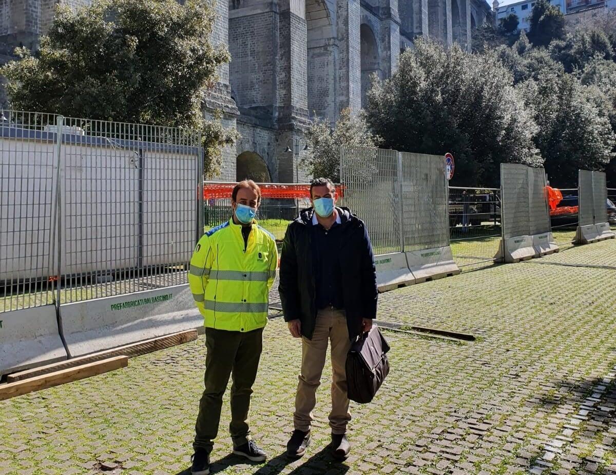Partiti i primi interventi sul ponte monumentale di Ariccia - 