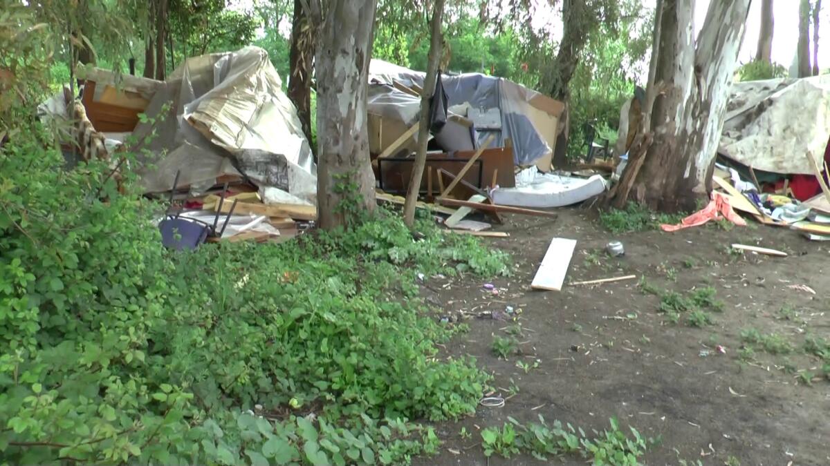 Latina, abbattuta la baraccopoli lungo il canale delle Acque Medie FOTO - 
