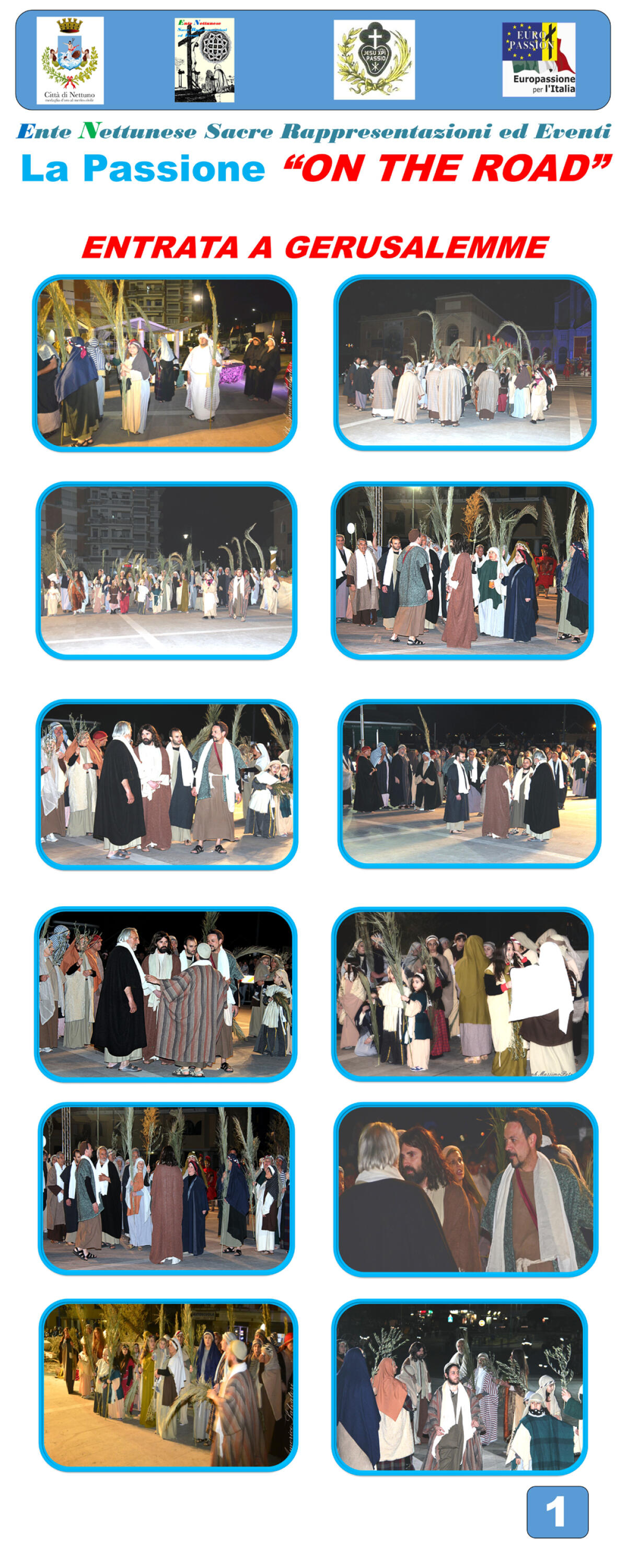 “La Passione On The Road”, il progetto dell’Ente Nettunese Sacre Rappresentazioni per questo Venerdì Santo. - 