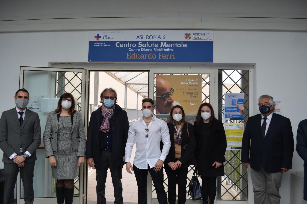 Pomezia, inaugurato il Centro Salute Mentale dedicato al dottor Ferri - 