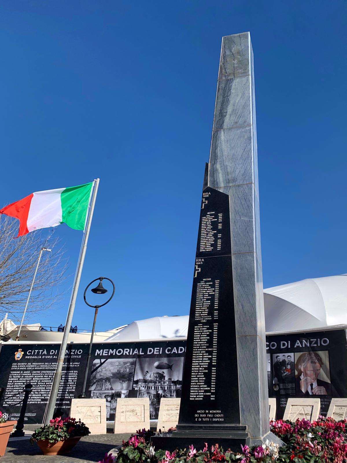 Anche la Città di Anzio celebra il 76° Anniversario della Liberazione. - 