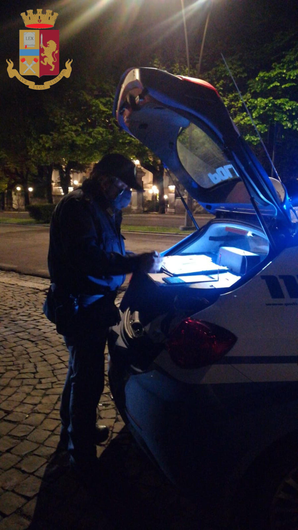 Servizi ad “Alto Impatto” della Polizia di Frascati: un cane-poliziotto scova quasi un etto di hashish. - 