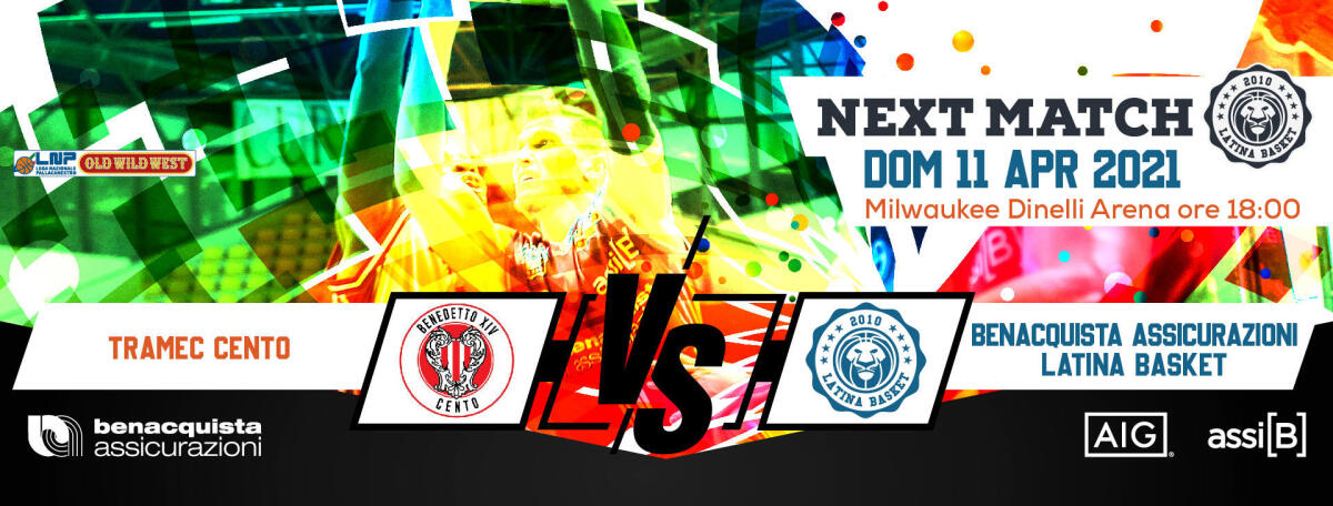 Basket serie A2 maschile, Old Wild West: il Latina questa domenica in casa della Tramec Cento. - 