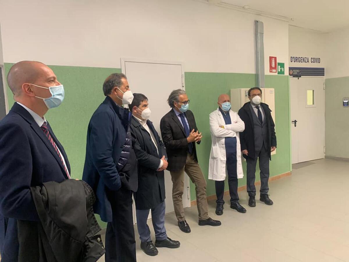 Inaugurato il reparto di Medicina d’Urgenza Covid presso l’Ospedale di Anzio - 