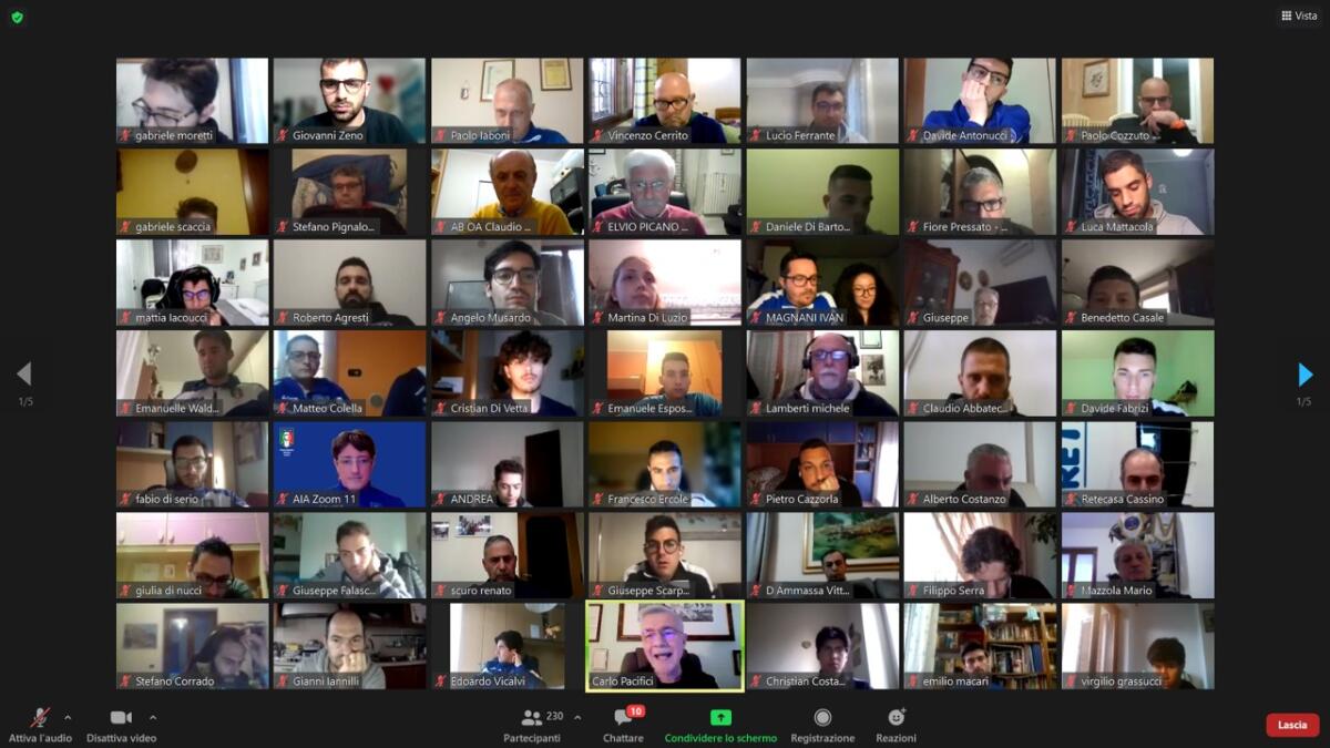 Oltre 250 arbitri del Lazio Sud a lezione con Daniele Doveri: presenti anche le sezioni arbitrali di Aprilia, Latina e Formia. - 