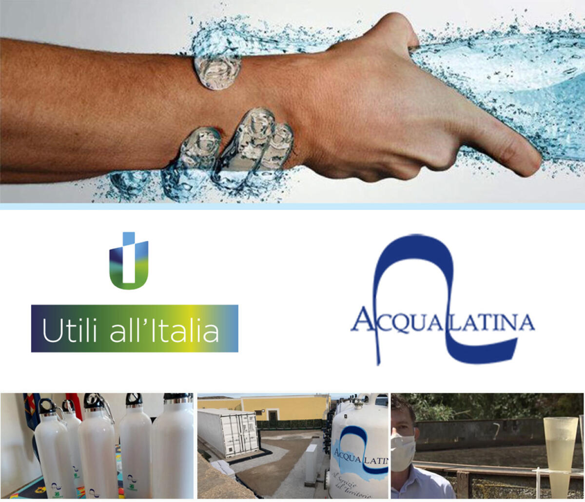 Anche Acqualatina protagonista di “Utili all’Italia”, la raccolta delle best practice italiane. - 