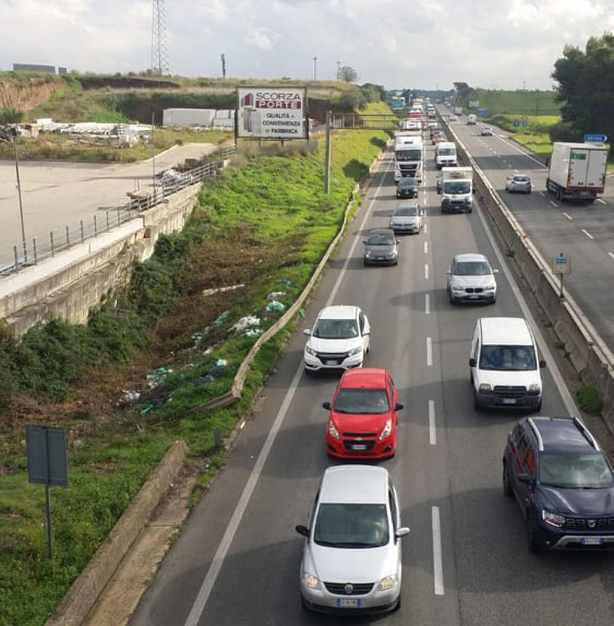 Lavori sul manto stradale della Pontina tra Aprilia e Latina, dal 15 aprile e saranno di notte - 