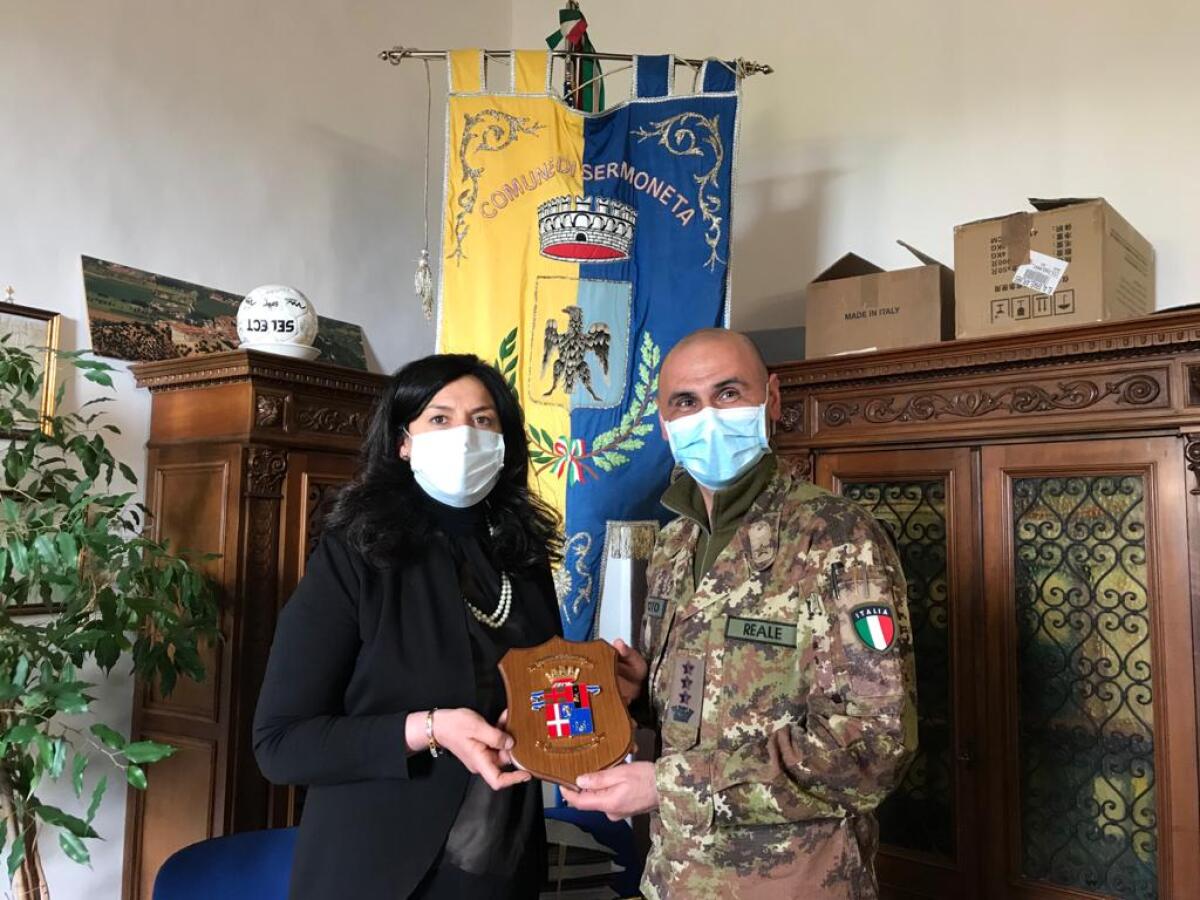 Esercitazione militare a Sermoneta dal 19 al 23 aprile. - 