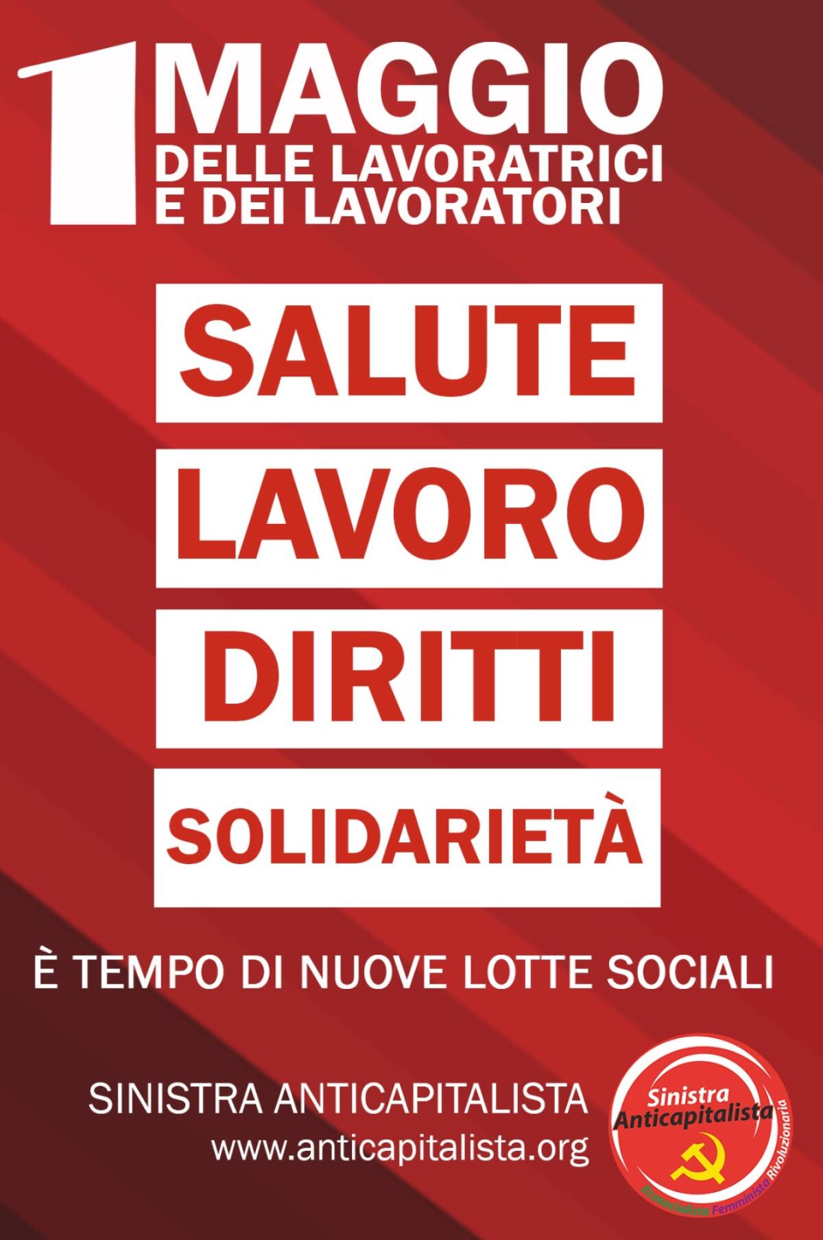 Primo Maggio: sanità, lavoro, diritti solidarietà - 