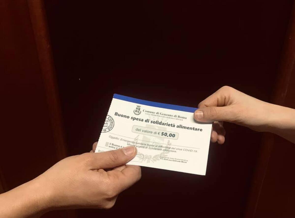 Emergenza Covid: a Nettuno erogati oltre 128mila euro in buoni spesa ai cittadini in difficoltà. - 