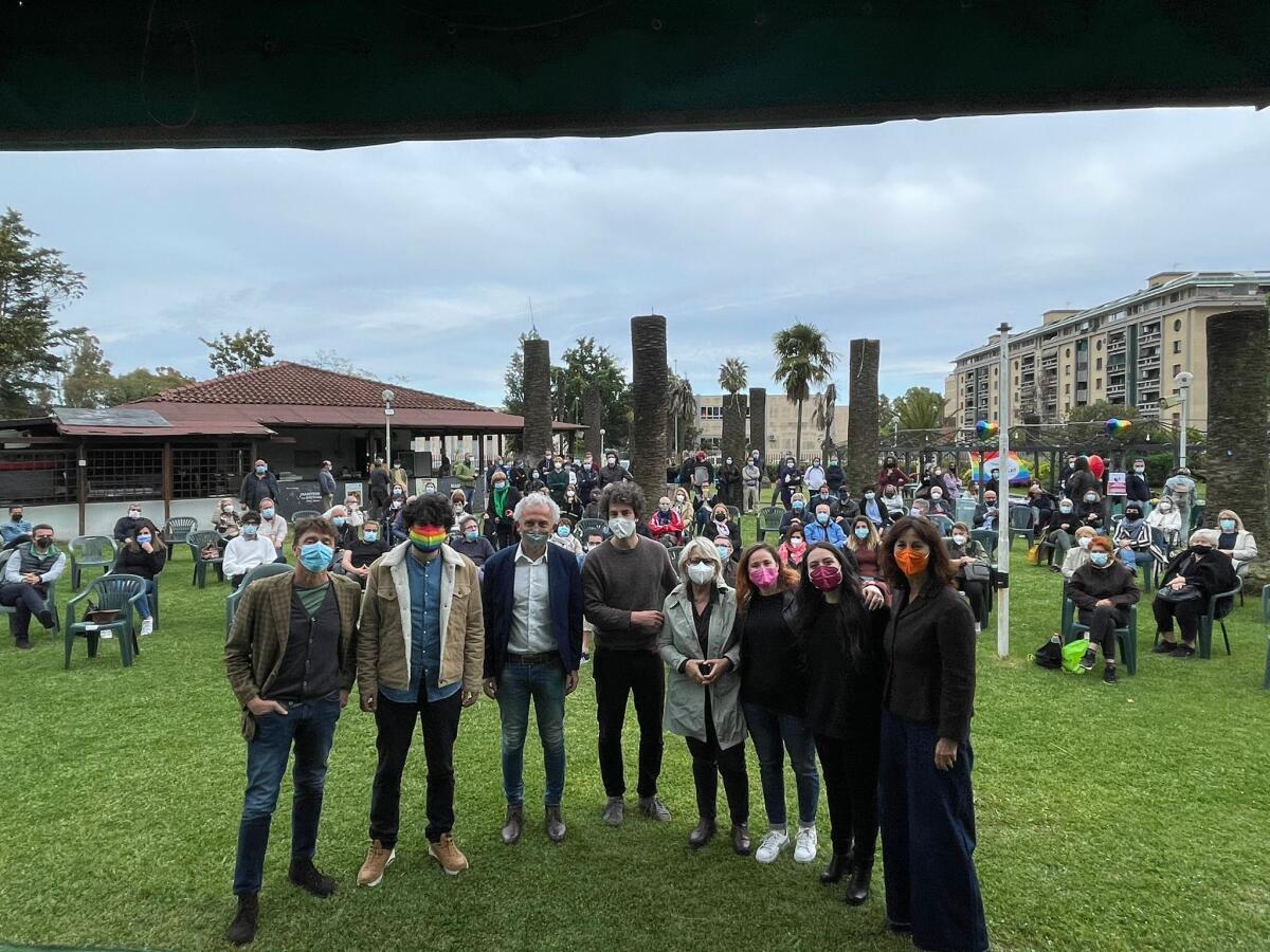 Le Sardine a Latina, "Sostegno al sindaco Damiano Coletta per le prossime amministrative" - 