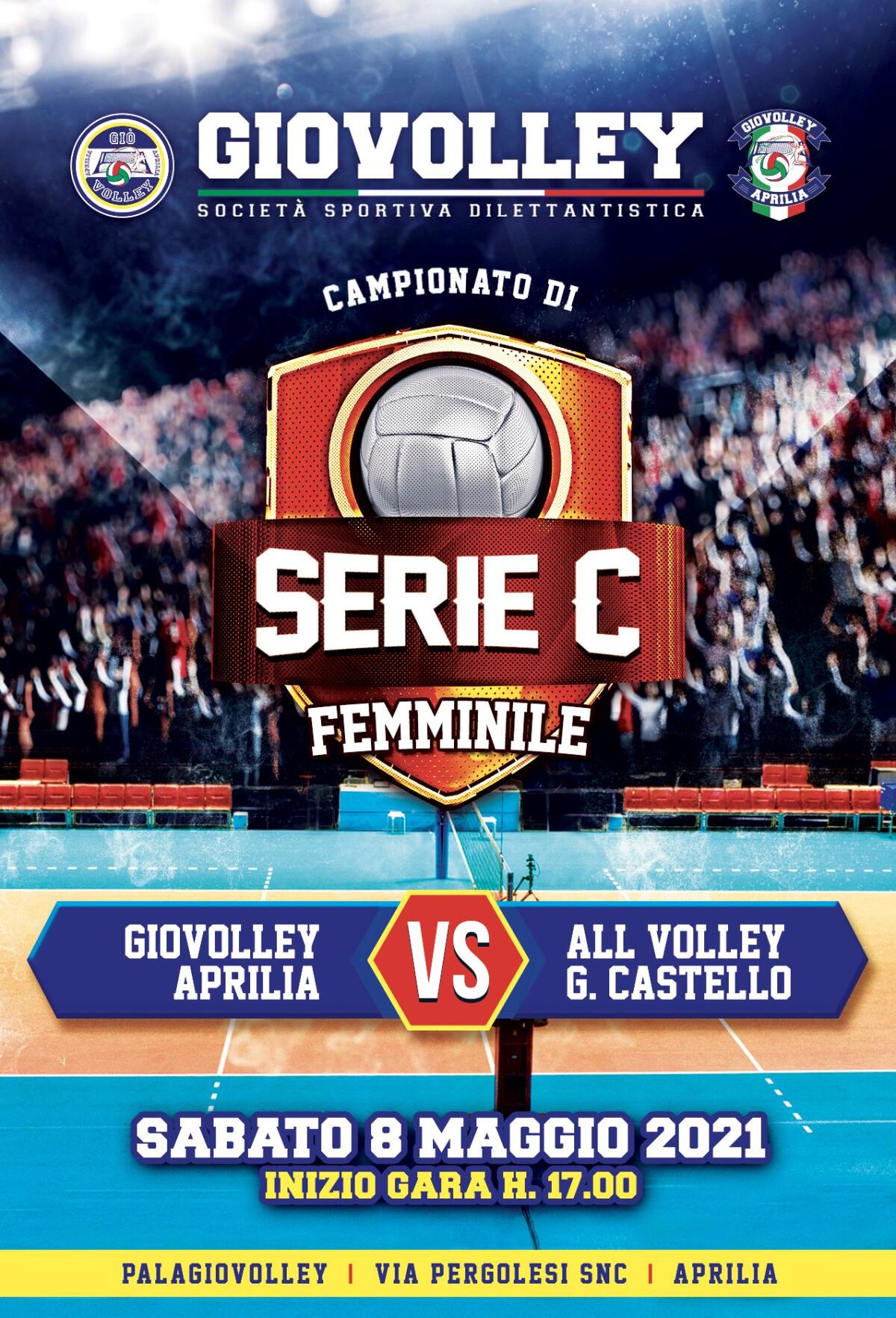 Volley Femminile serie C, Coppa Lazio: la Giò Volley Aprilia oggi affronta l’’All Volley G. Castello. - 