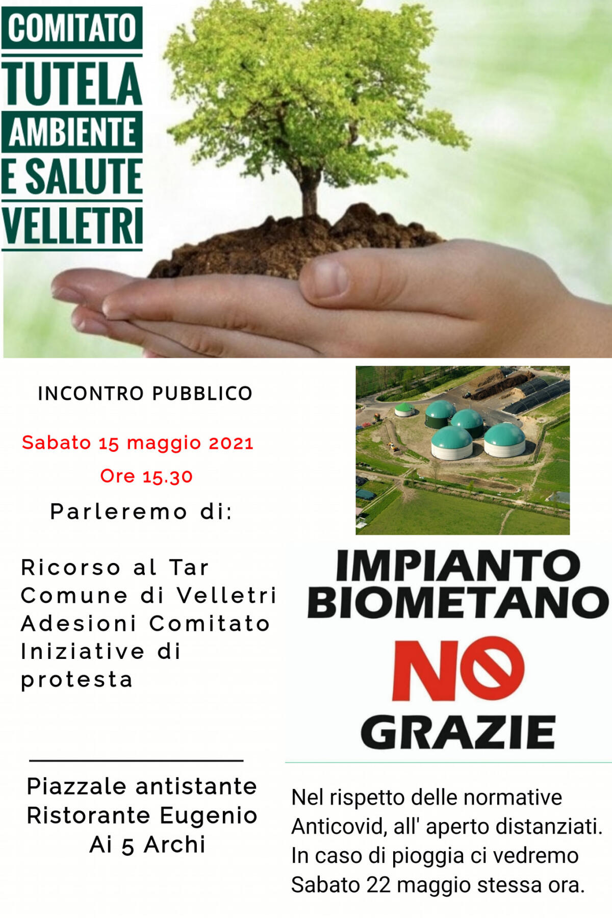 Velletri, no all'impianto di Bio Metano a Colle San Clemente: sabato l'assemblea - 