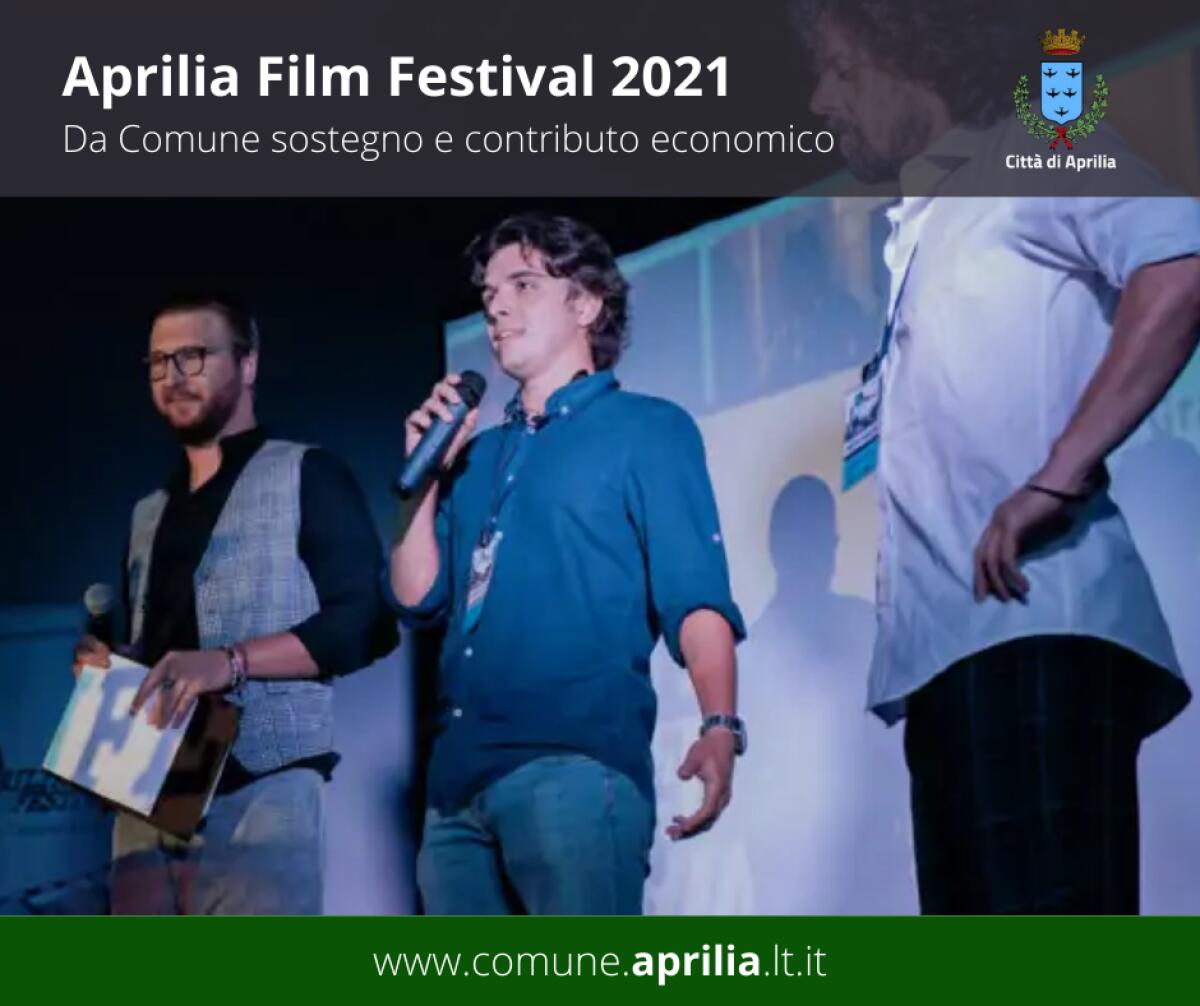“Aprilia Film Festival”: il Comune concede un contributo di 2.500 euro. - 