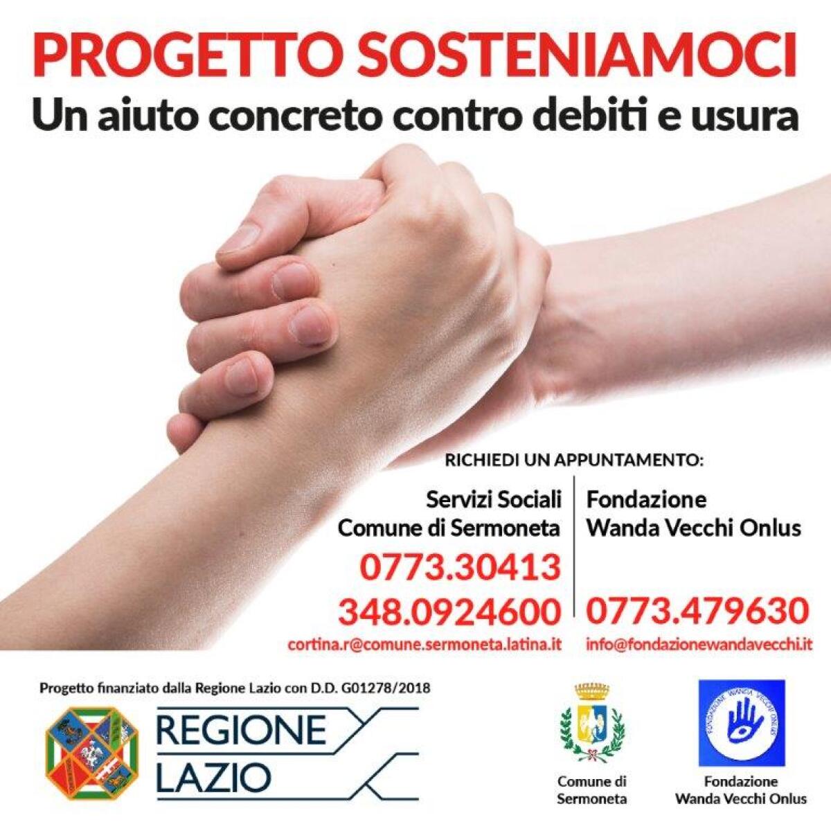 Nove tra famiglie ed imprenditori salvati dal progetto antiusura del Comune di Sermoneta. - 