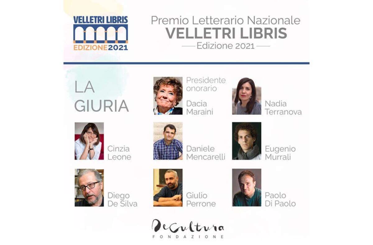Premio per la narrativa “Velletri Libris”, chiuse le iscrizioni. A fine mese il verdetto. - 