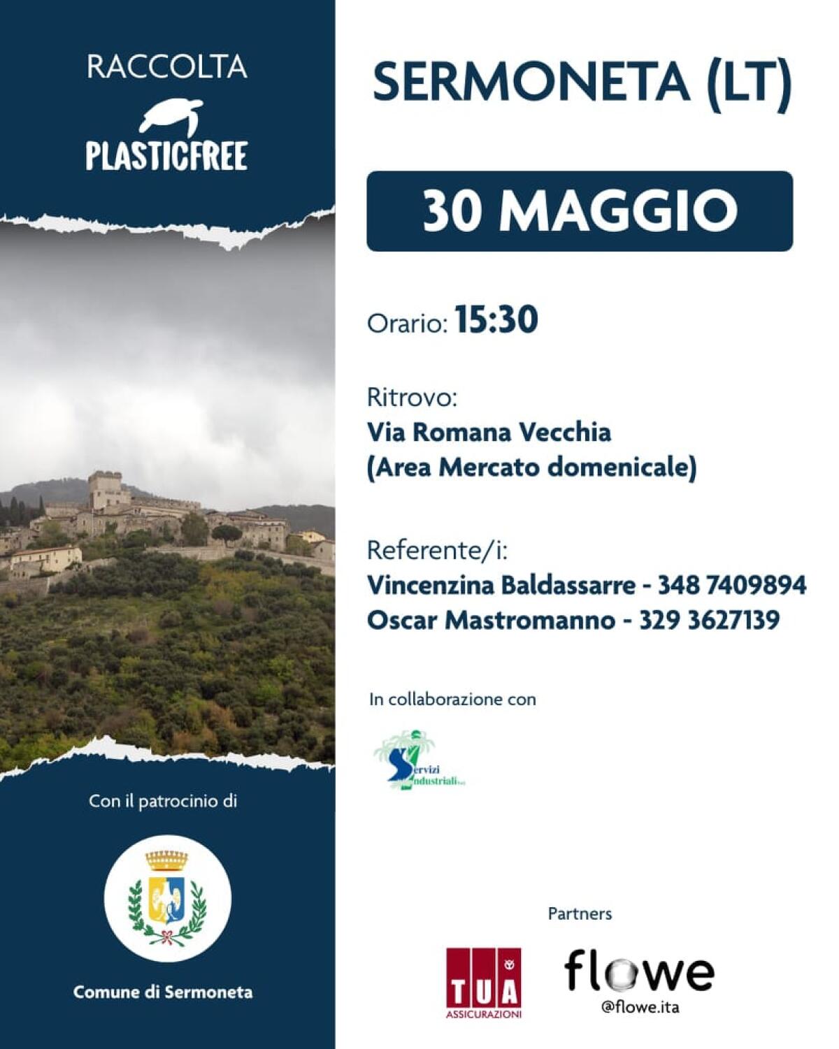 Giornata di raccolta Plastic Free il prossimo 30 maggio a Sermoneta. - 