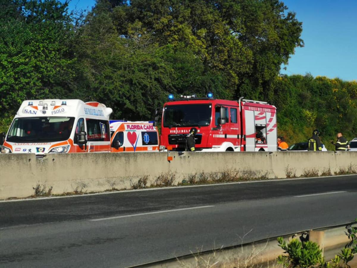 Grave incidente sulla Pontina, a Pomezia: un uomo ed una donna ricoverati a Roma al Sant’Eugenio. - 