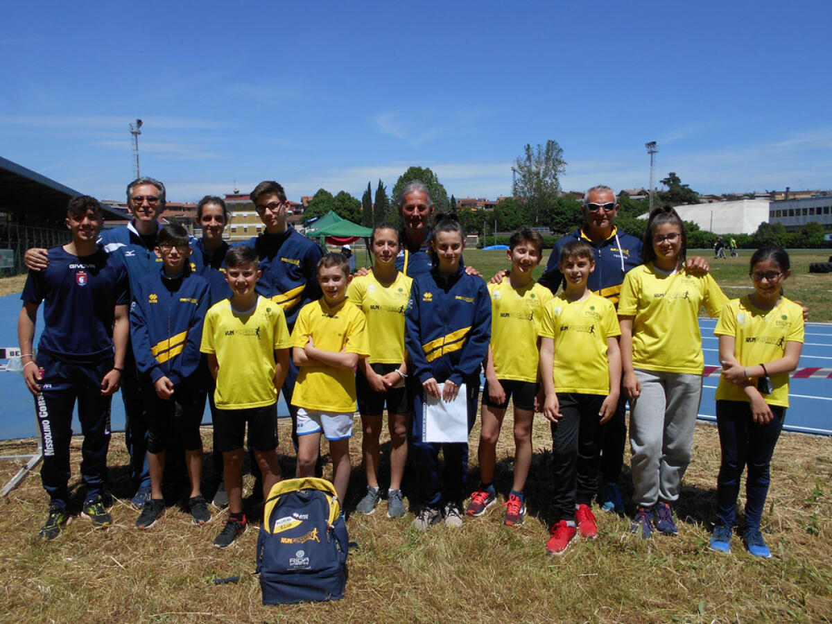 Campionati Provinciali di Atletica Leggera, presenti 12 atleti della Runforever Aprilia - 
