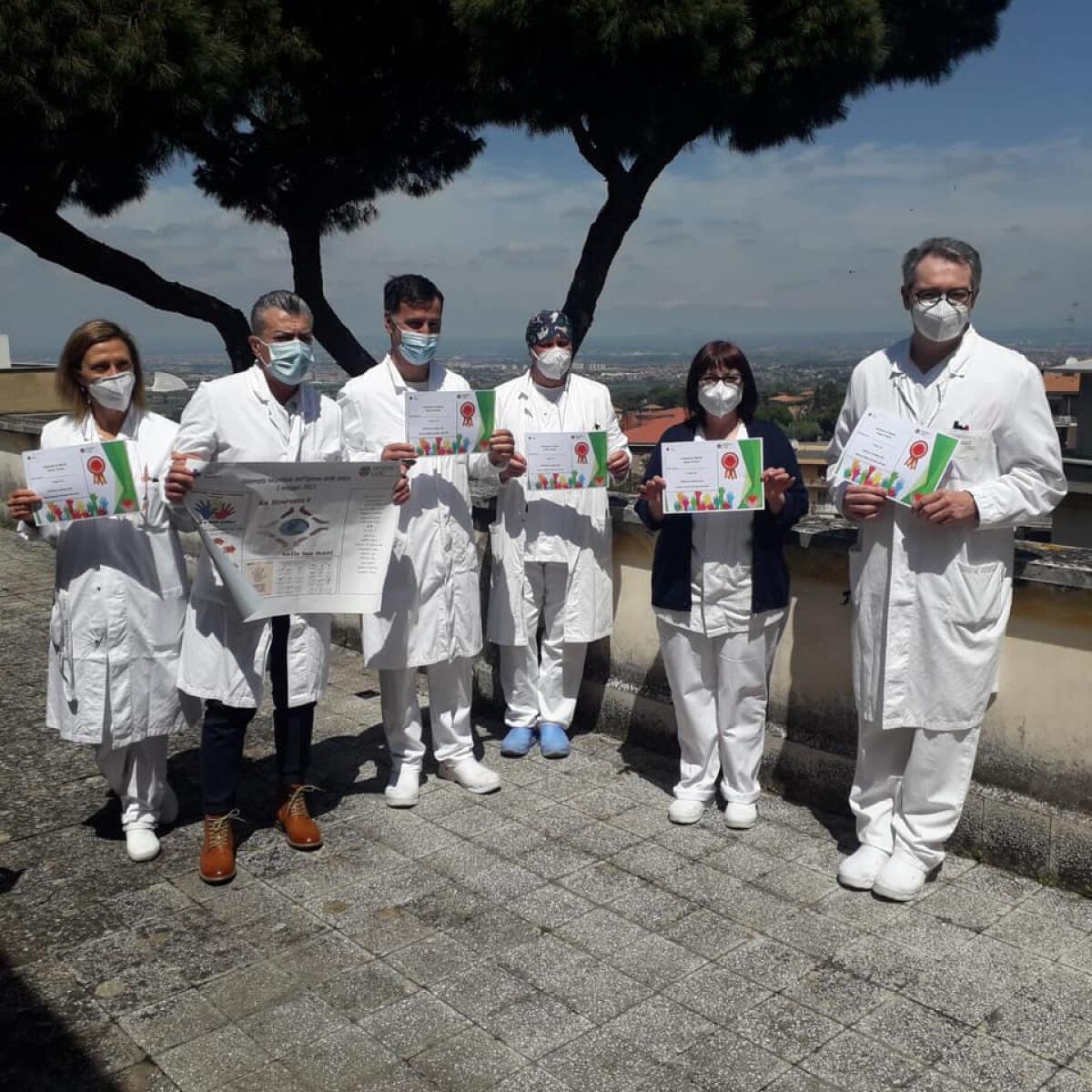 Giornata Mondiale dell'igiene delle mani, l'iniziativa della Asl Roma 6 negli ospedali di Frascati, Velletri, Anzio e Ariccia - 