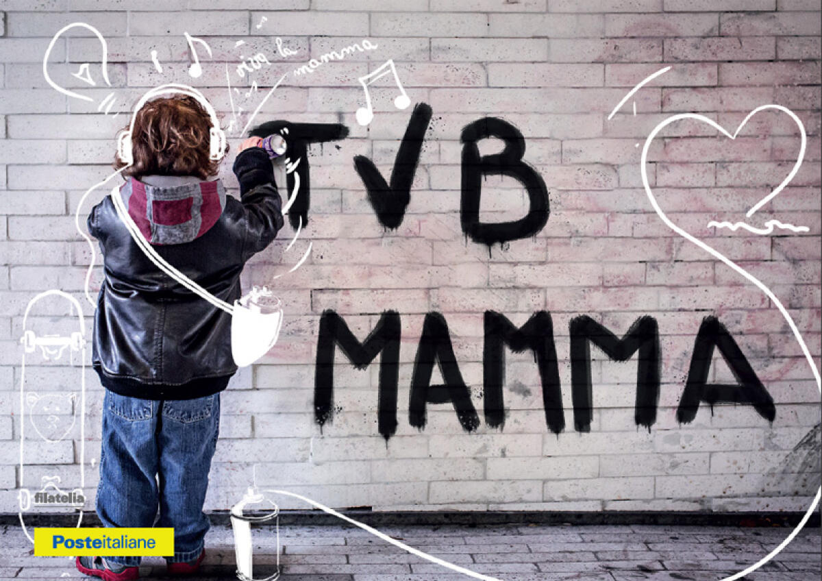 Anche in provincia di Latina Poste Italiane celebra la Festa della Mamma con due cartoline filateliche. - 