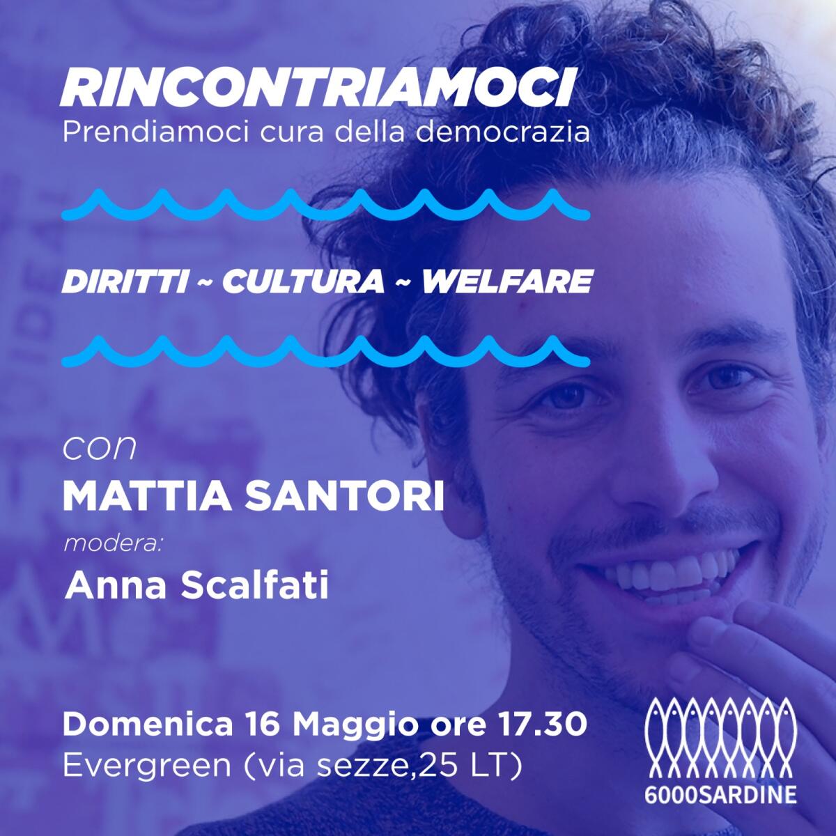 Questa domenica 16 Maggio l’evento di 6000sardine Latina. - 