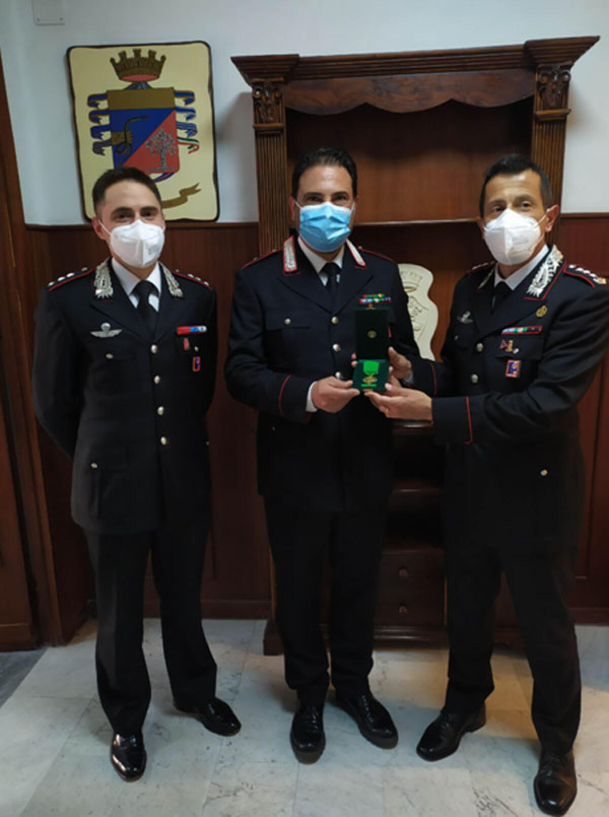 Conferita la Medaglia Mauriziana al Comandante della Stazione Carabinieri di Monte San Biagio. - 