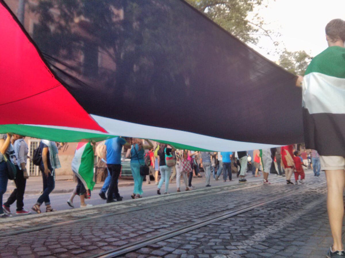 Sinistra Anticapitalista Aprilia: "Aderiamo alla manifestazione a Roma pro Palestina" - 