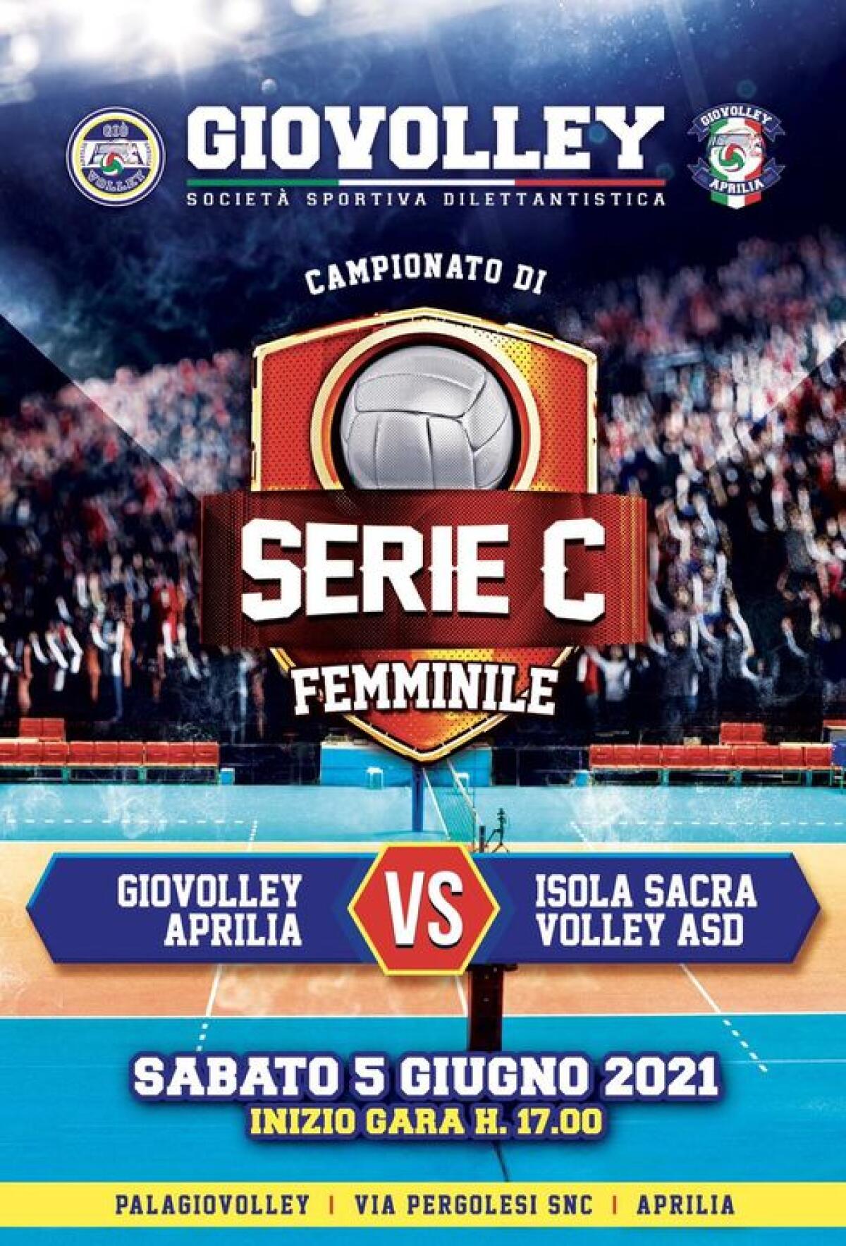 Pallavolo femminile di serie C, Coppa Lazio: la Giò volley Aprilia oggi ospita l’Isola Sacra. - 