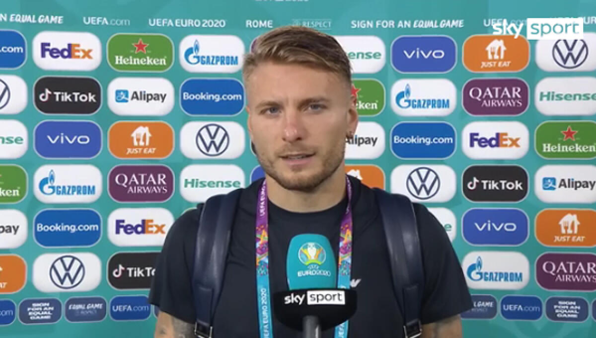 L’attaccante Ciro Immobile dedica la vittoria dell’Italia ai piccoli Daniel e David di Ardea. - 