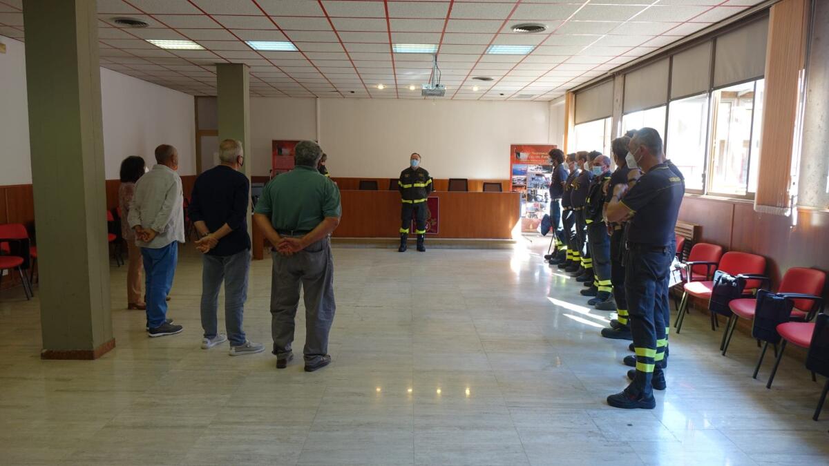 “Attestazioni di lodevole servizio” al personale dei Vigili del Fuoco di Latina andato in pensione nell'ultimo anno. Le FOTO - 