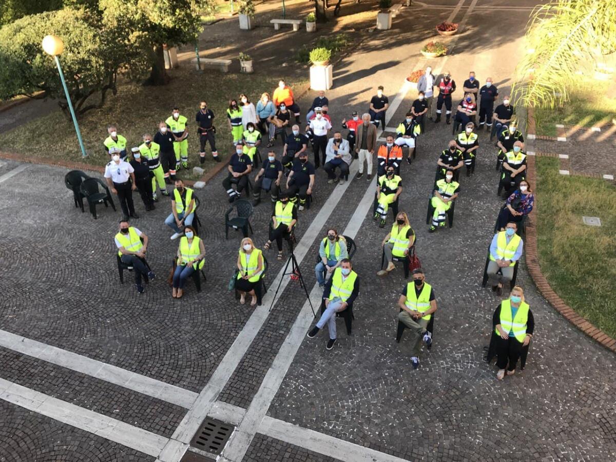 Presentato a Latina il Gruppo comunale dei volontari di Protezione Civile. - 