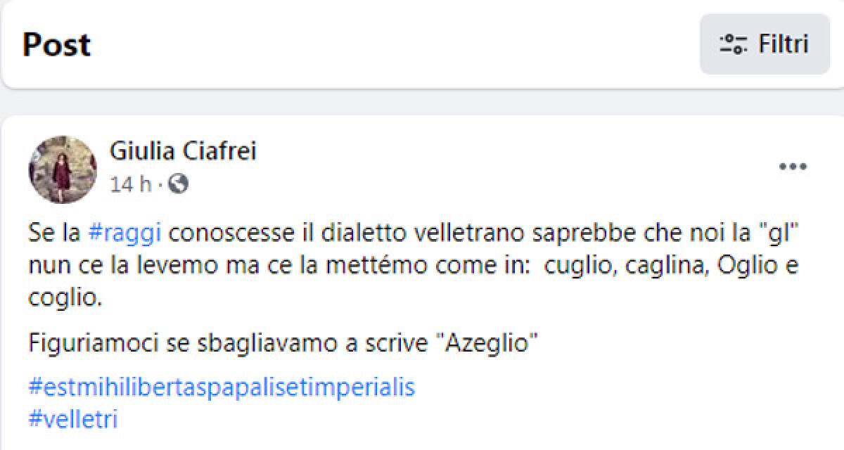 Scivolone del Comune di Roma sulla targa intitolata a Carlo Azeglio Ciampi. Il Sindaco di Velletri scrive alla Raggi. - 
