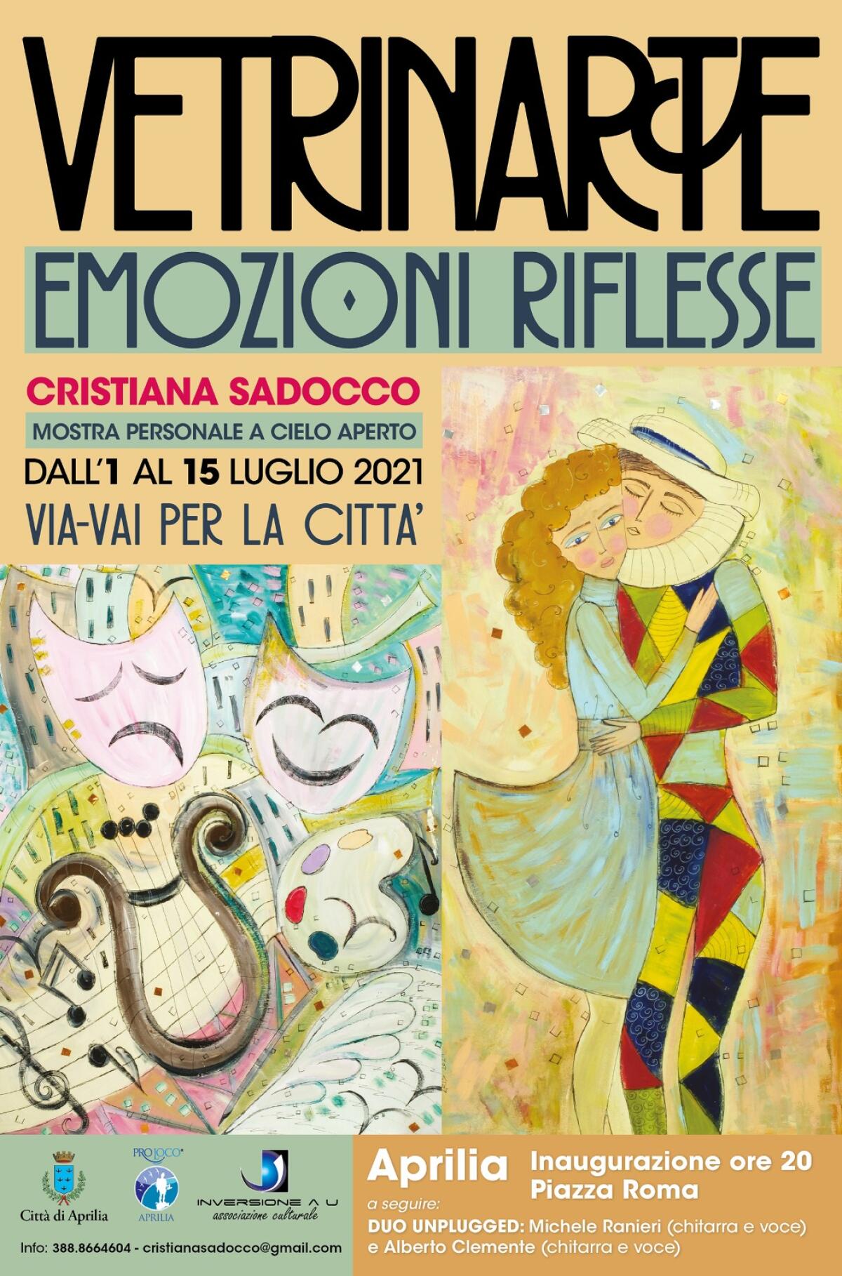 L'arte di Cristiana Sadocco in esposizione in 34 negozi di Aprilia - 