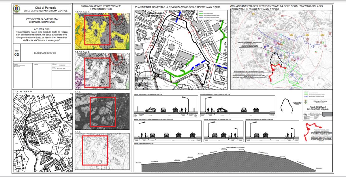 “A tutta bici”, in arrivo a Pomezia una nuova pista ciclabile da via Augusto Imperatore a piazza San Benedetto - 