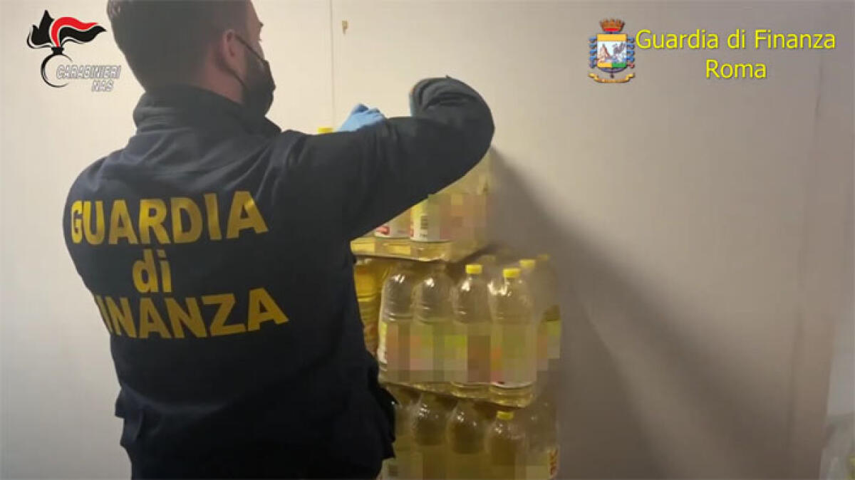 Commercializzavano olio di oliva contraffatto: operazione dei Nas di Roma e della Finanza di Frascati. - 
