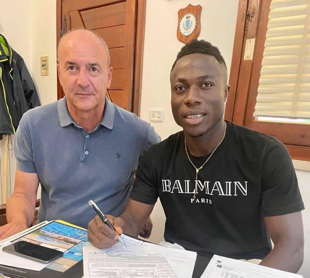 Dal centrocampo all’attacco, per l’Aprilia firma Moussadja Njambe’ - 