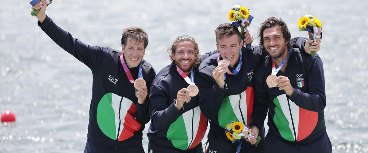 Prima medaglia pontina alle Olimpiadi di Tokyo 2020: medaglia di bronzo per il terracinese Matteo Lodo nel canottaggio maschile. - 