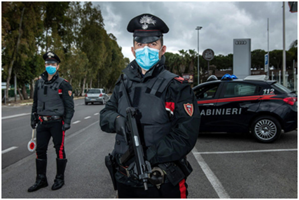 Fugge all’alt dei carabinieri, li sperona: si costituisce al comando di San Felice Circeo - 