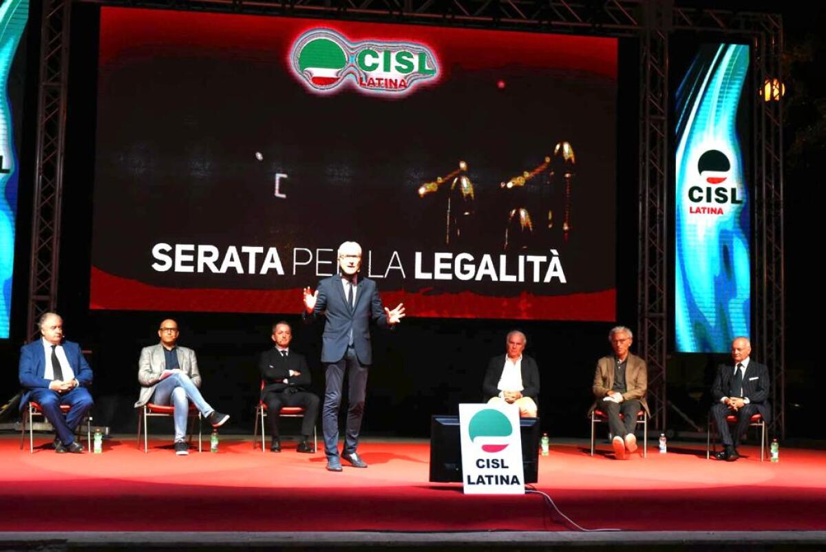 “Festa insieme per la Legalità”: la Cisl di Latina si riunisce questo mercoledì a Borgo Carso. - 