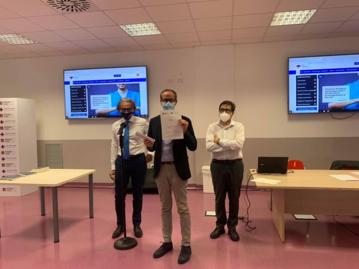 560 giorni di pandemia: cerimonia di premiazione all'ospedale dei Castelli - 