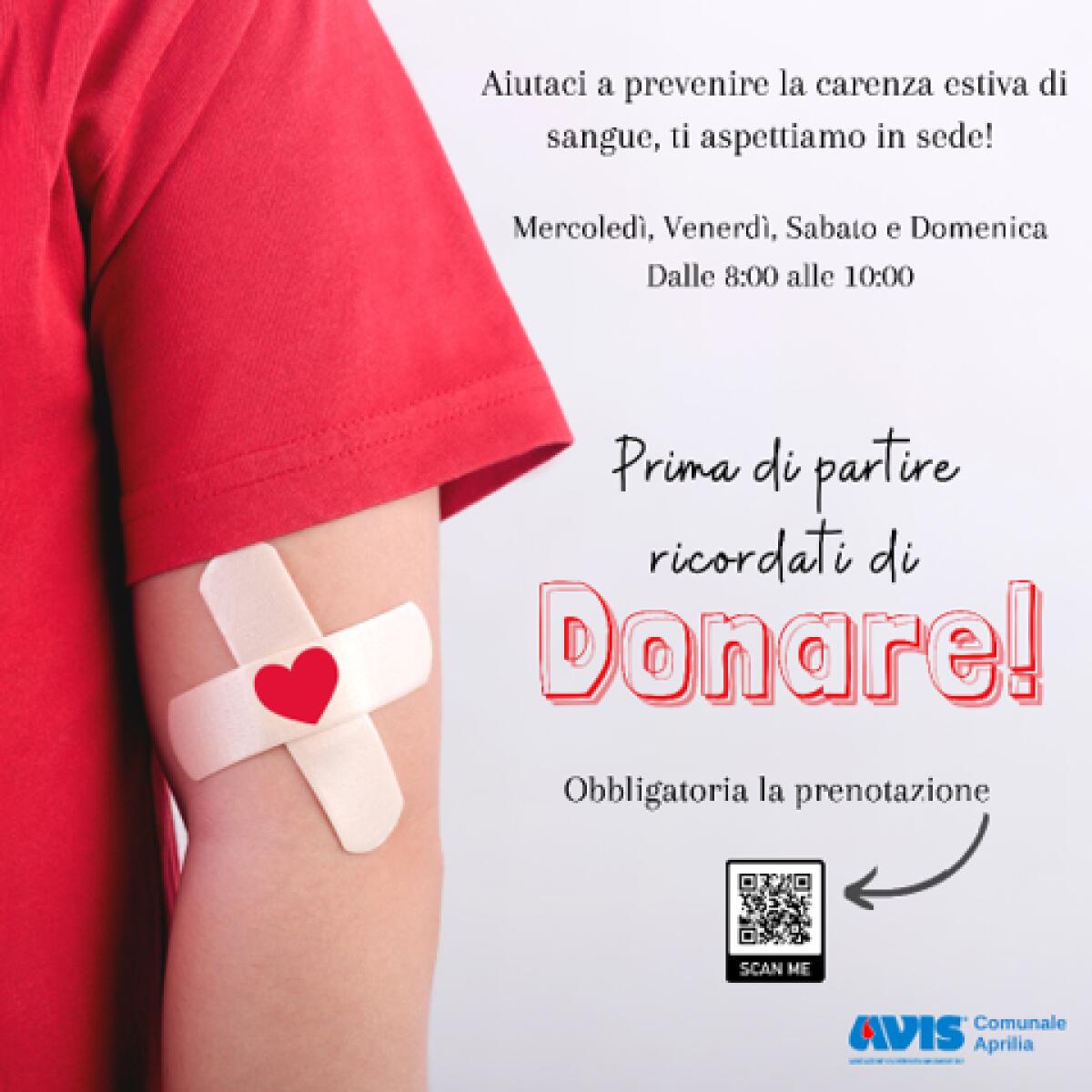 Drastico calo delle raccolte di sangue: l’appello dell’Avis di Aprilia. Il VIDEO - 