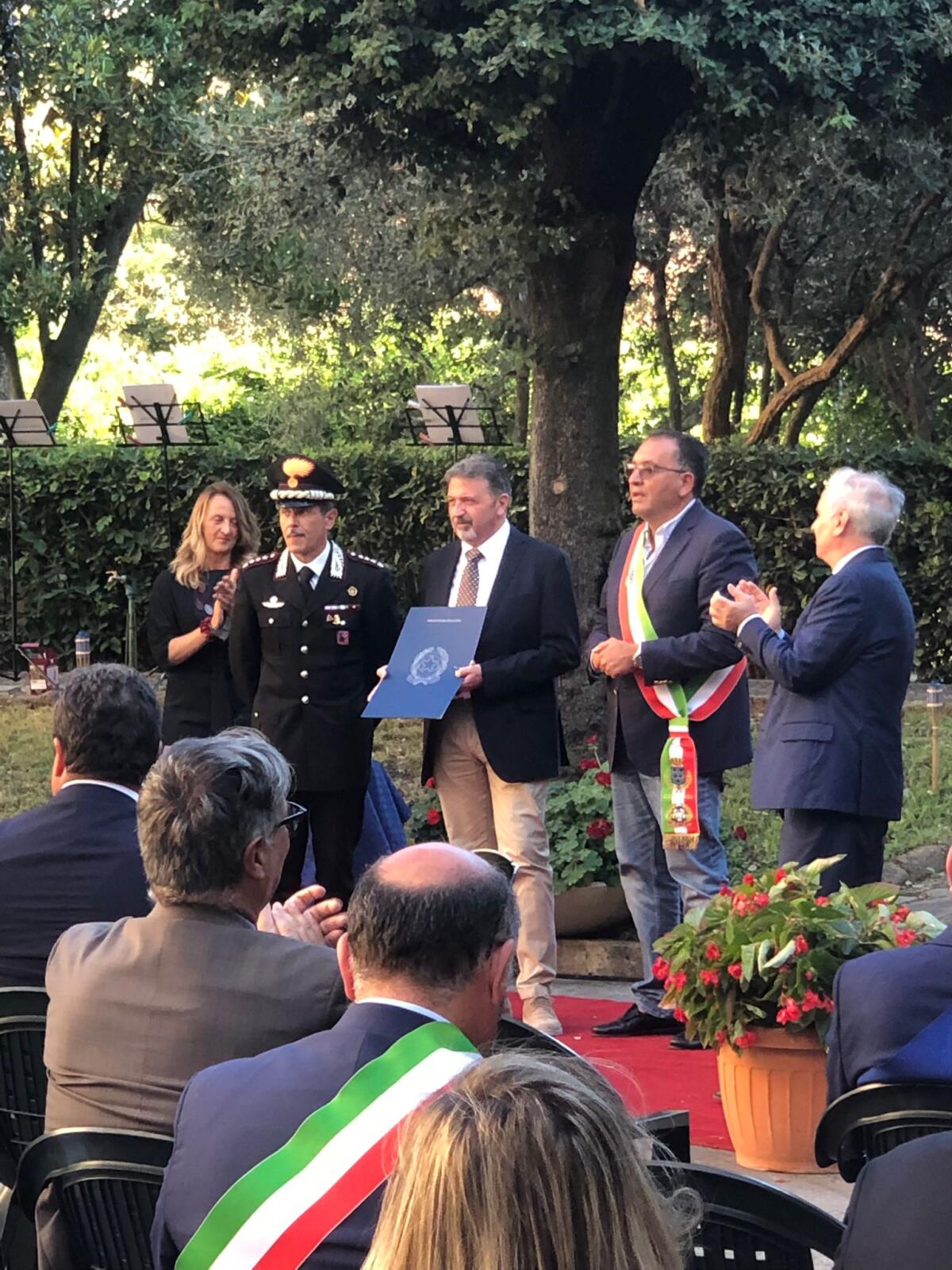 Onorificenze per due Carabinieri di Aprilia: Erasmo Cornacchia ed Antonio Tartaglione insigniti del titolo di Cavaliere. Le FOTO - 
