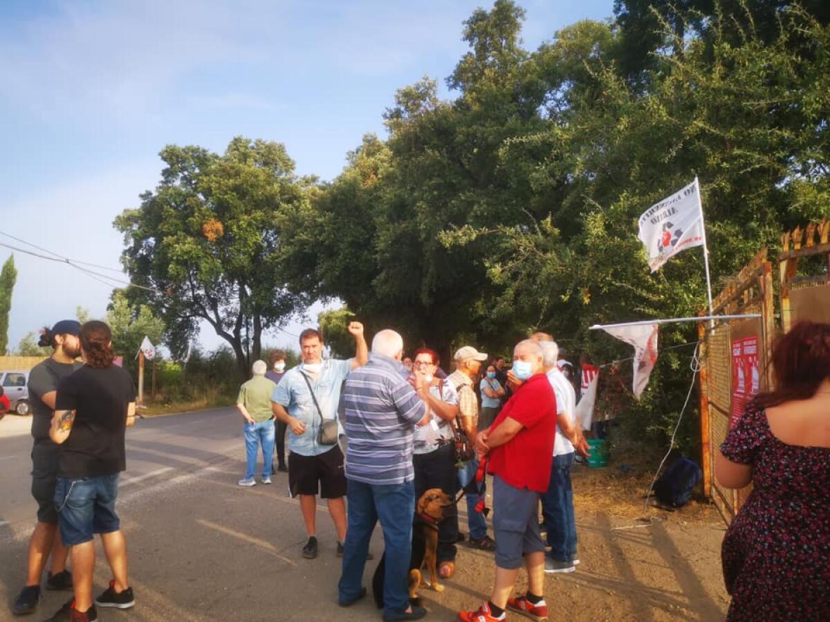 Presidio di protesta davanti la discarica di Roncigliano: "Si fermi questo scempio" - 