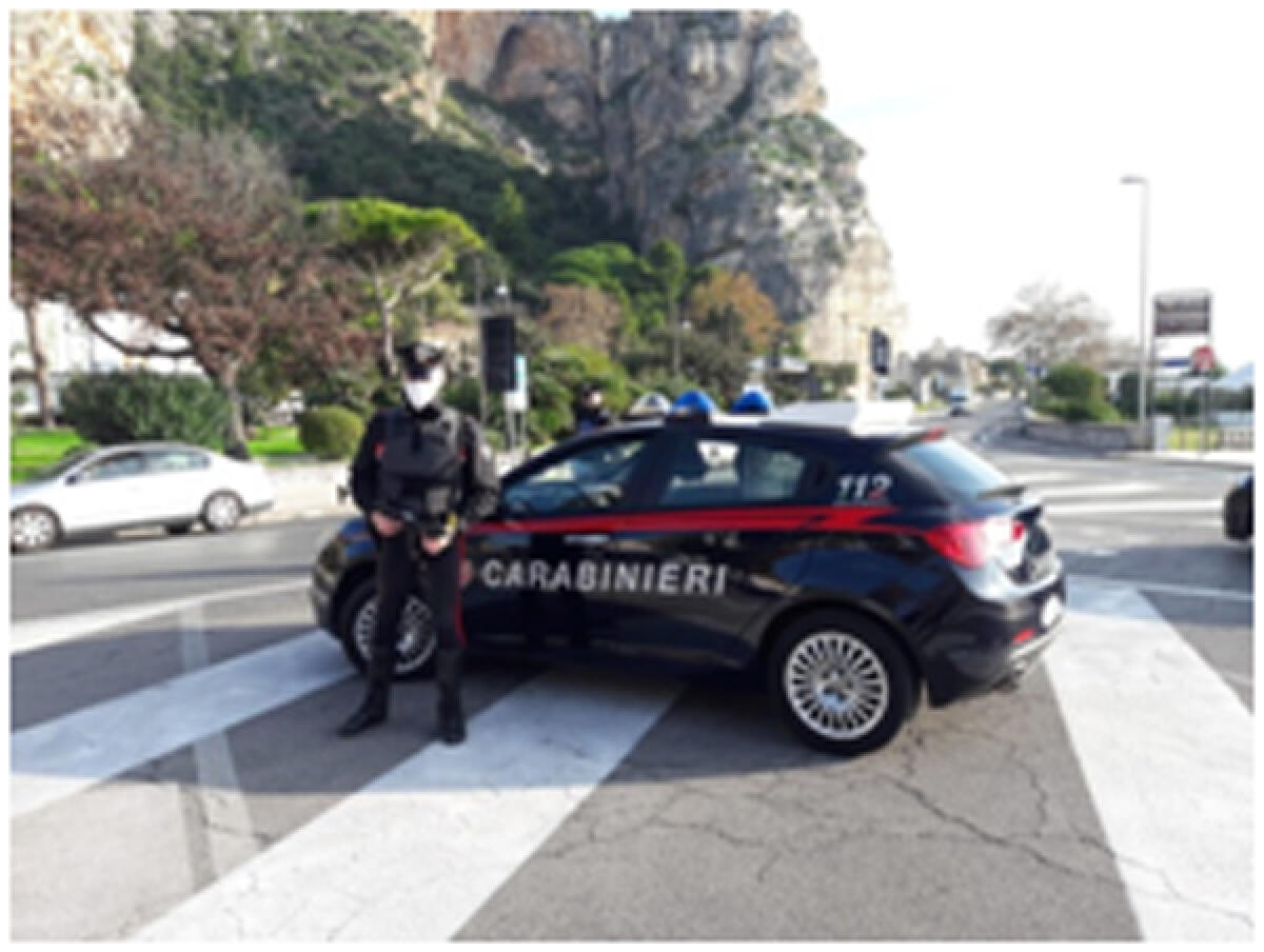 Si arrampica su un palo della pubblica illuminazione, poi danneggia l'auto dei carabinieri:  28enne denunciato - 