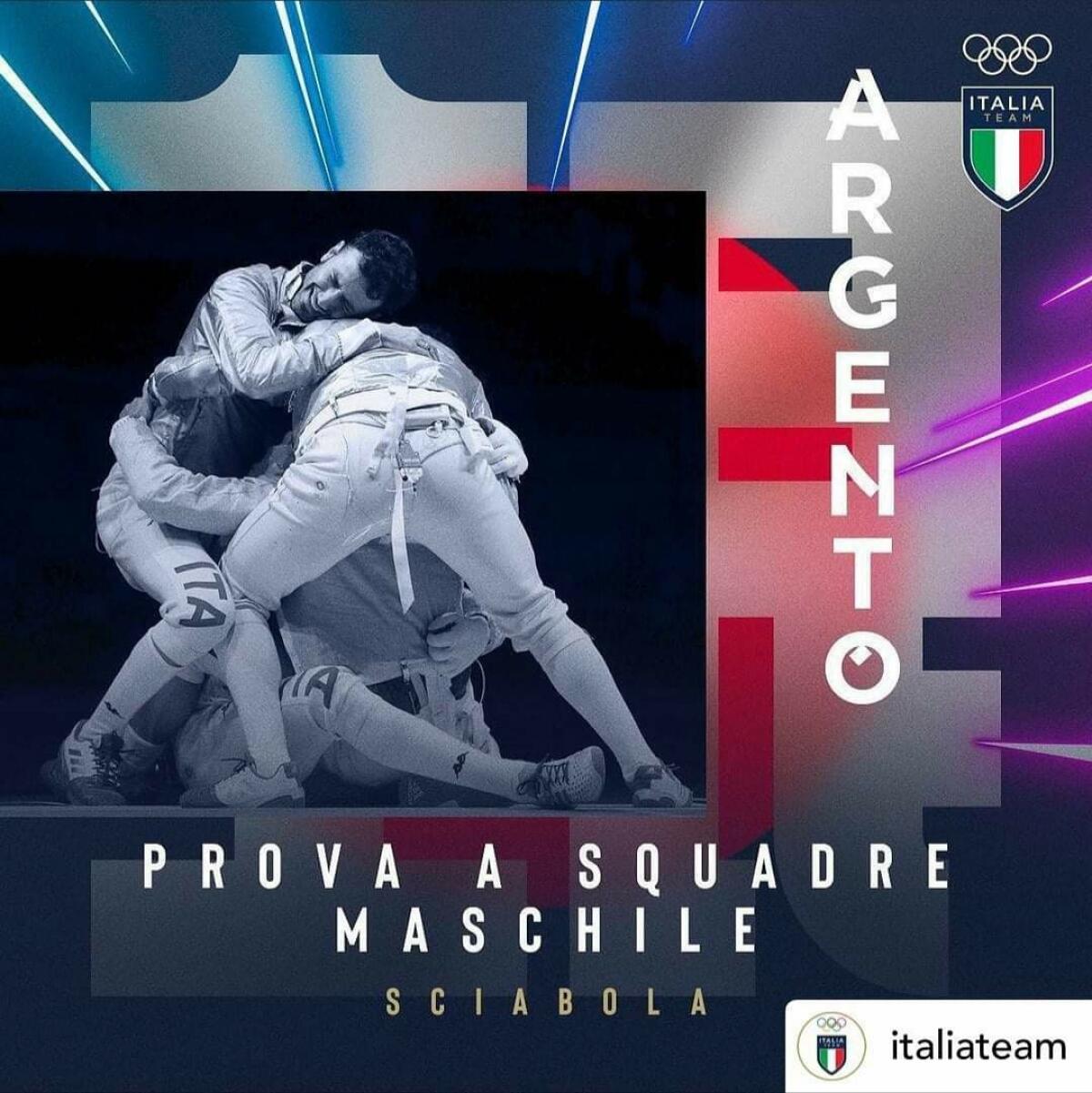 Sciabola maschile - Castel Gandolfo torna sul podio olimpico con Enrico Berrè - 