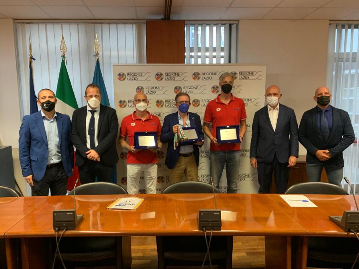 L'Anzio Waterpolis premiata in Regione per la promozione in Serie A1 - 