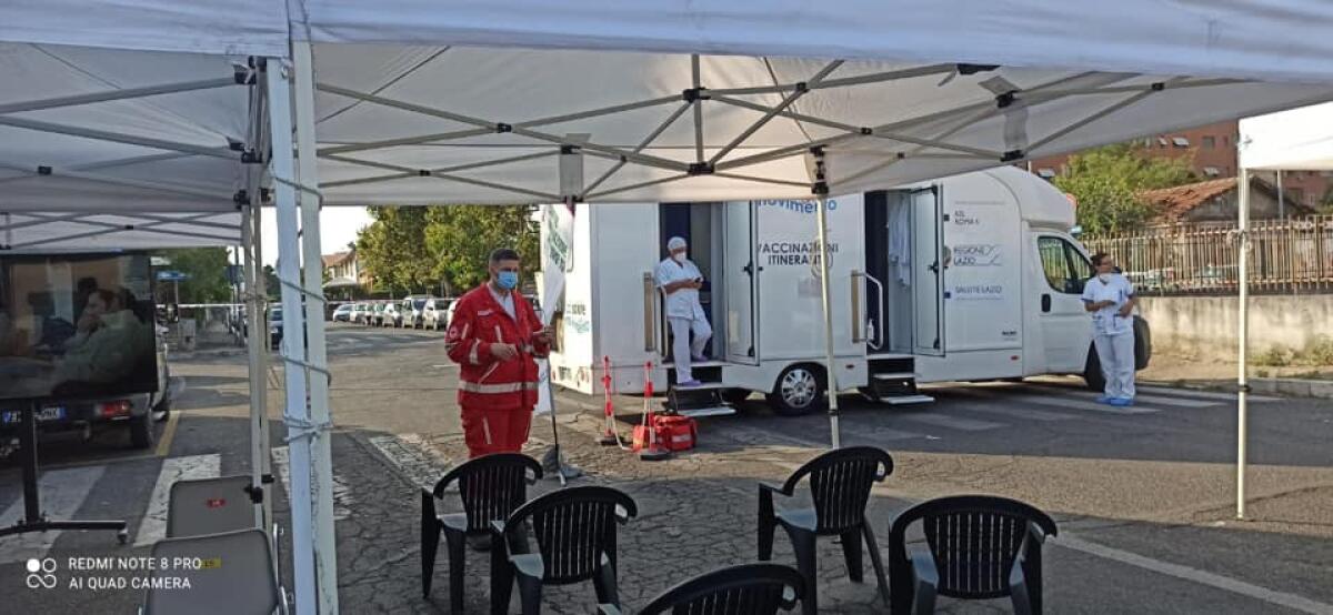 Vaccinazioni anti-Covid: dal 26 al 30 Agosto nuove tappe del camper della Asl Roma6. - 