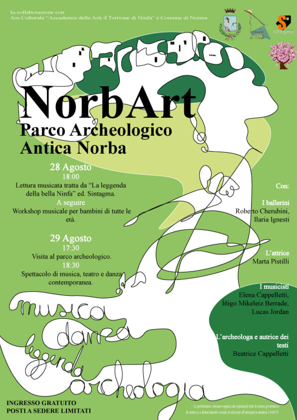 Sabato 28 e domenica 29 Agosto al Parco Archeologico Antica Norba si svolge l’evento “NorbArt”. - 